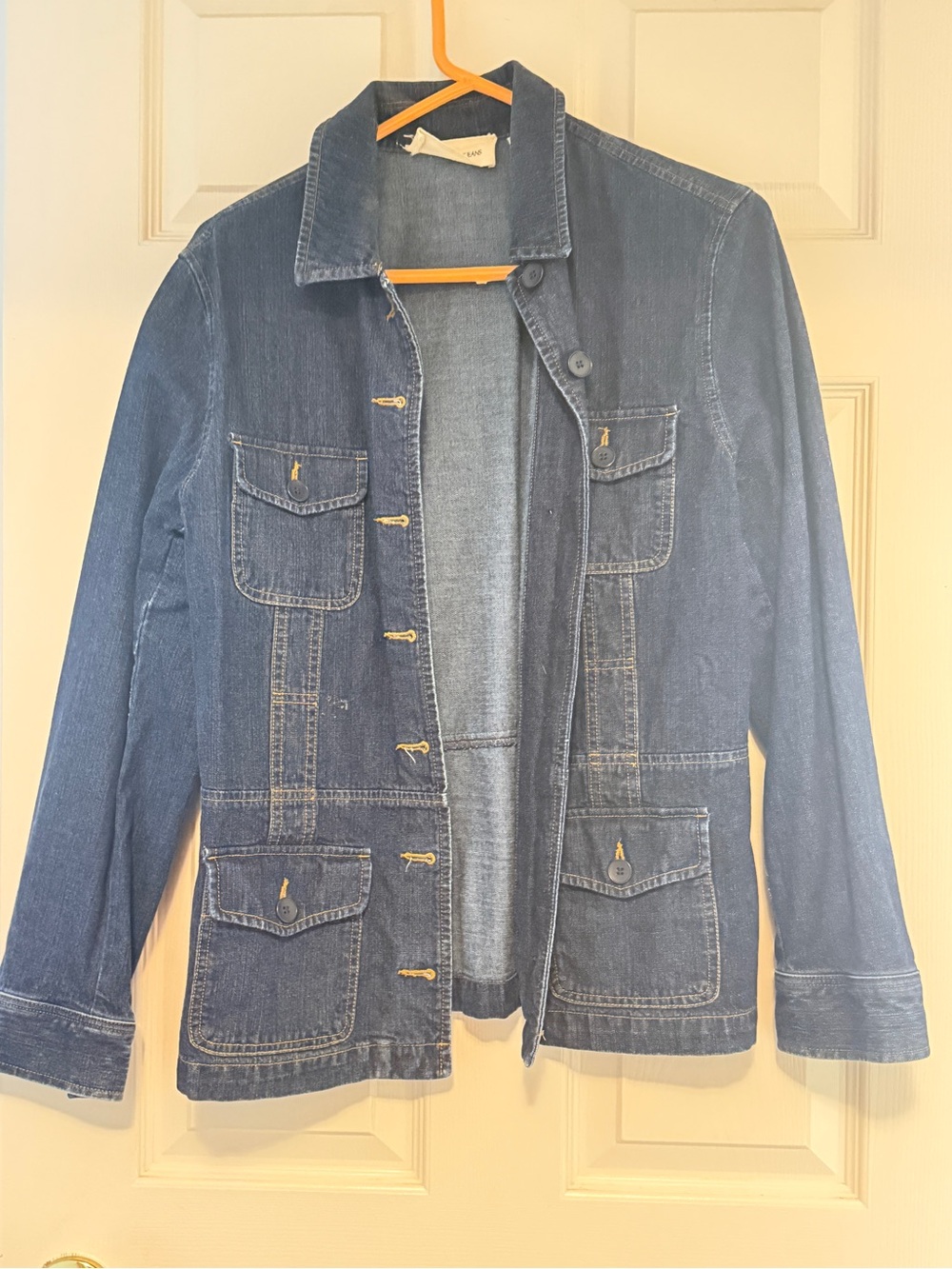 Jones New York Dark Blue Denim Jacket